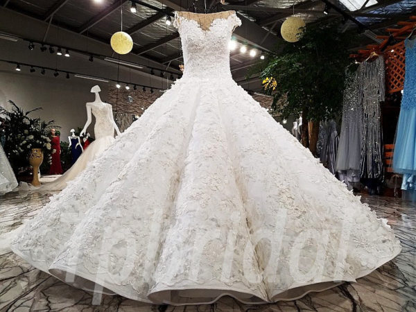 Wedding Dress Diamond Ball Gown Gorgeous Bridal Dress
