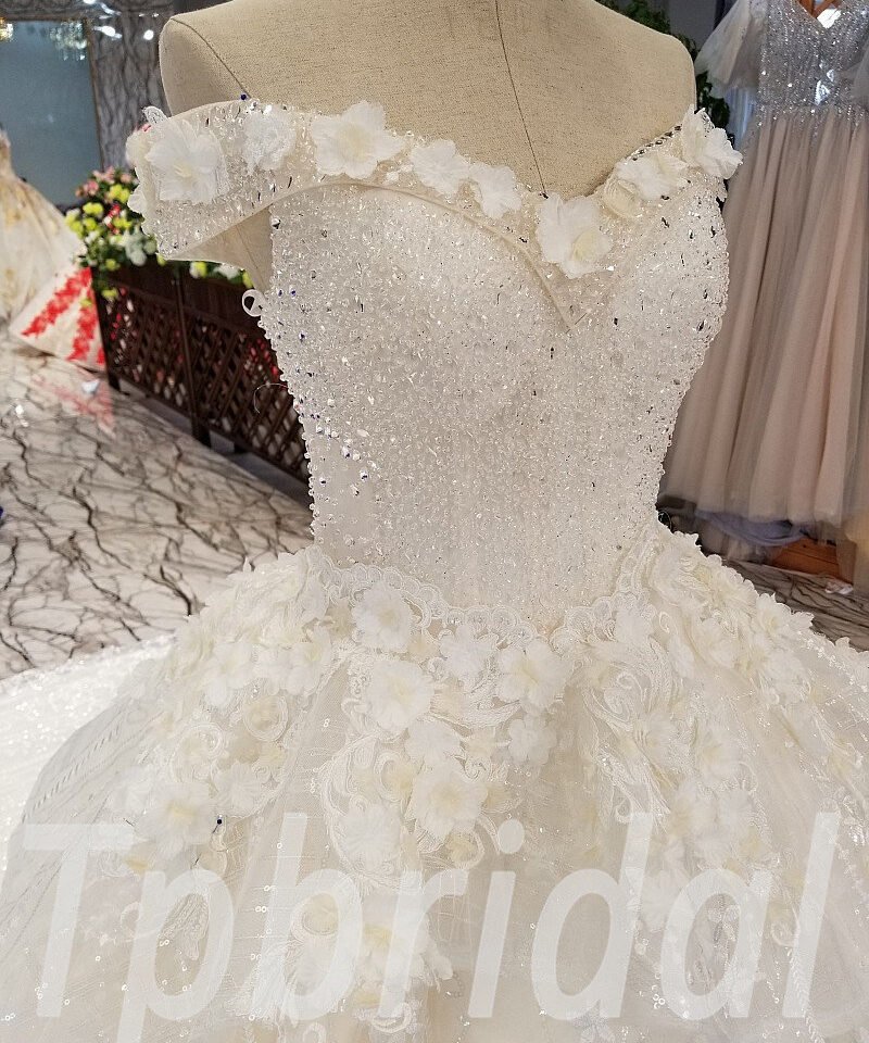 ball gown wedding dress hand made 262-01