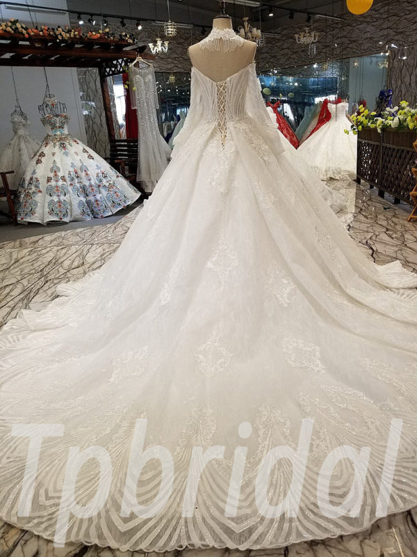Haute Couture Wedding Dress Ball Gown Long Sleeve Online