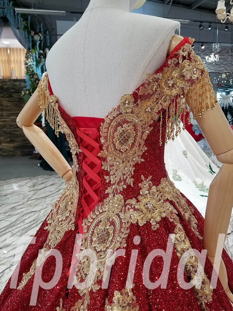 Latest Red Bridal Dress Pakistani in Traditional Gown Style – Nameera by  Farooq