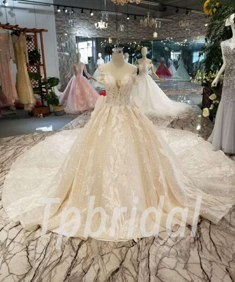 bling wedding dress-20347-01