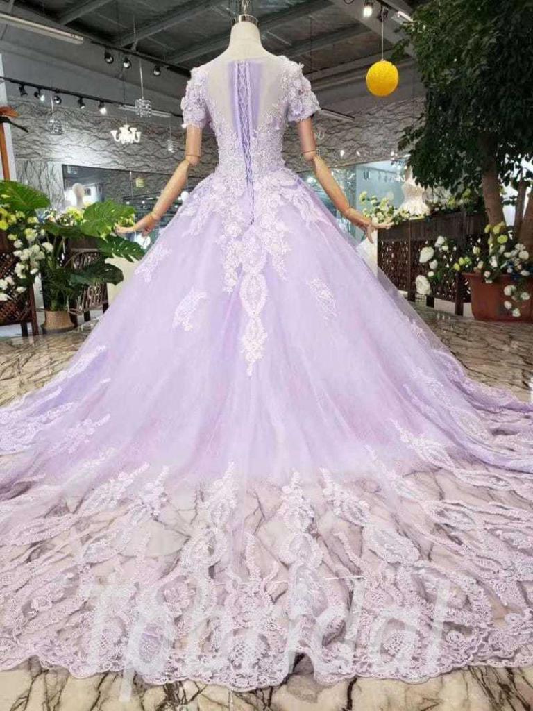 Lavender Quinceanera Dress Princess Ball Gown Prom Dress