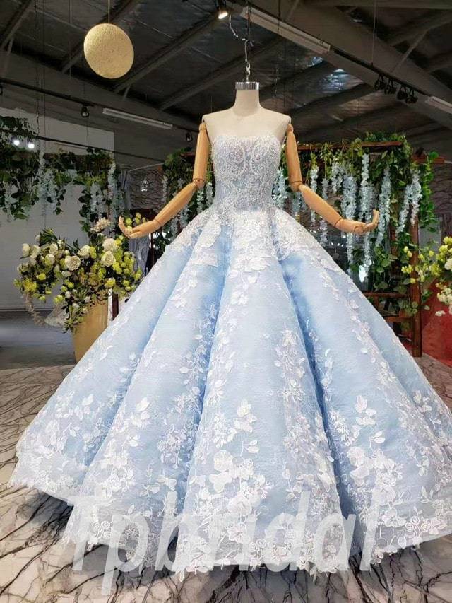 Off Shoulder Royal Blue Beaded Prom Dresses, Cinderella Prom Gown, 202 –  ClaireBridal