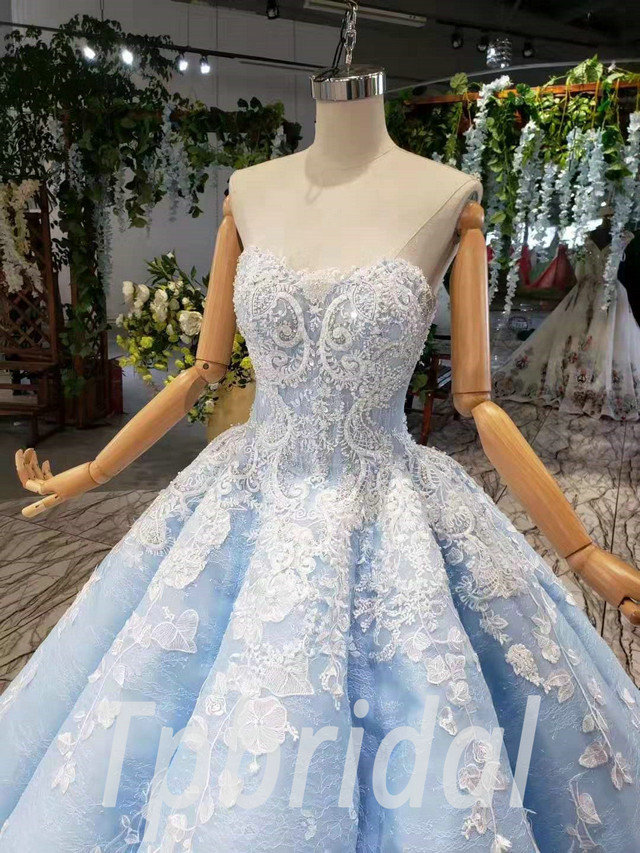 light blue sweet 15 dresses