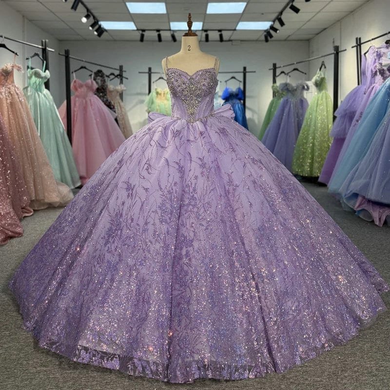 quinceanera dress purple 15706