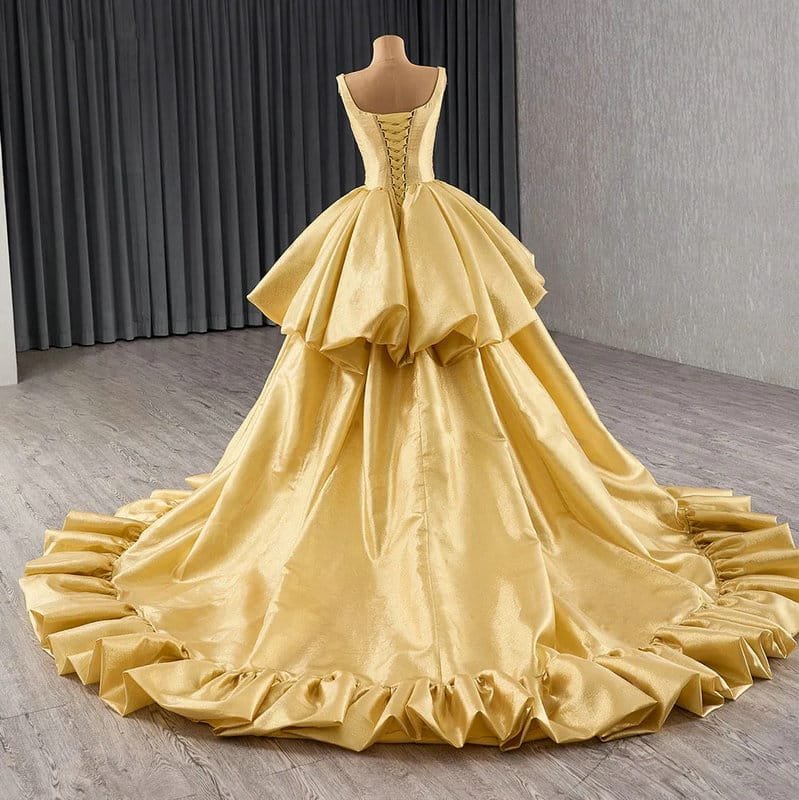 gold evening gown 1657-1