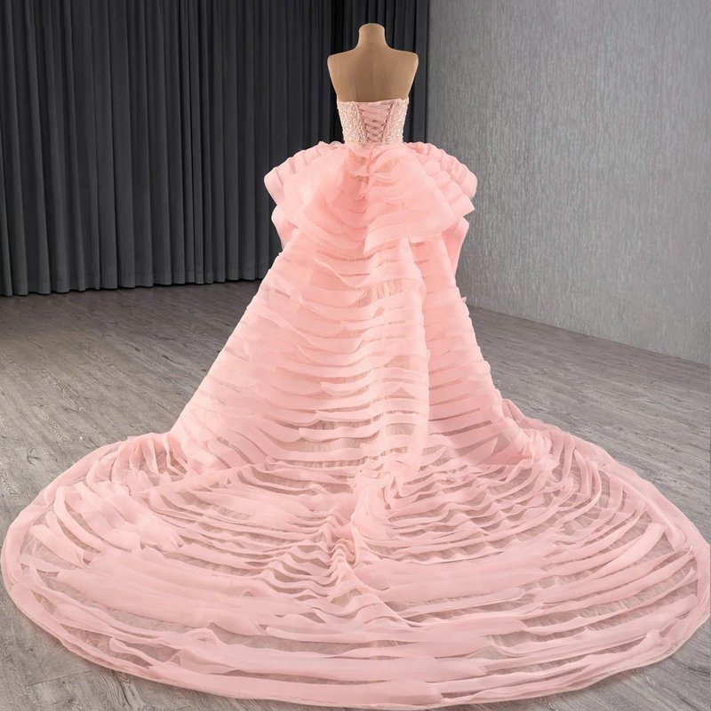 pink wedding guest dress 1658-1