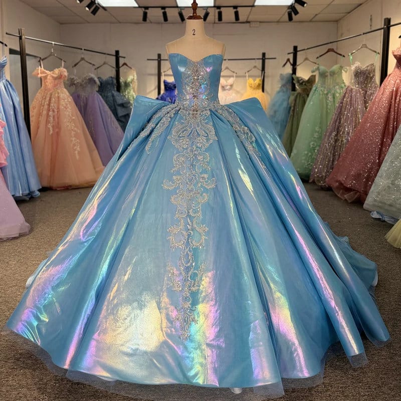 blue sweet 16 dress 1647-05